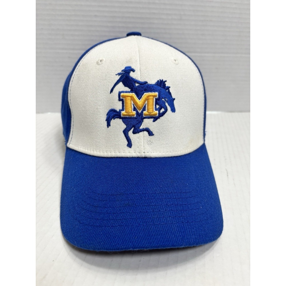 McNeese‎ State Cowboys Top Of The World One Fit Stretch Hat Blue NCAA Cap